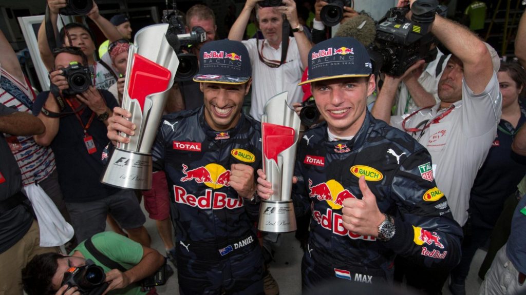 Los Red Bull, triunfadores