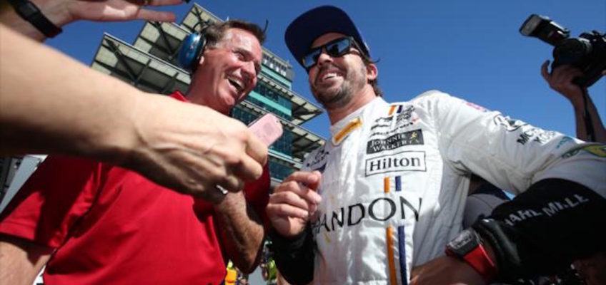 La IndyCar, una terapia de felicidad para Fernando Alonso