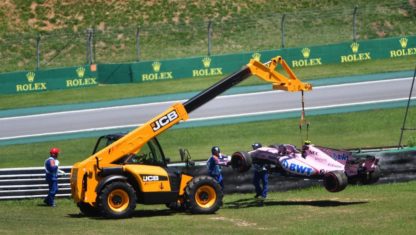 foto: Vídeo: El accidentado inicio del Gran Premio de Brasil