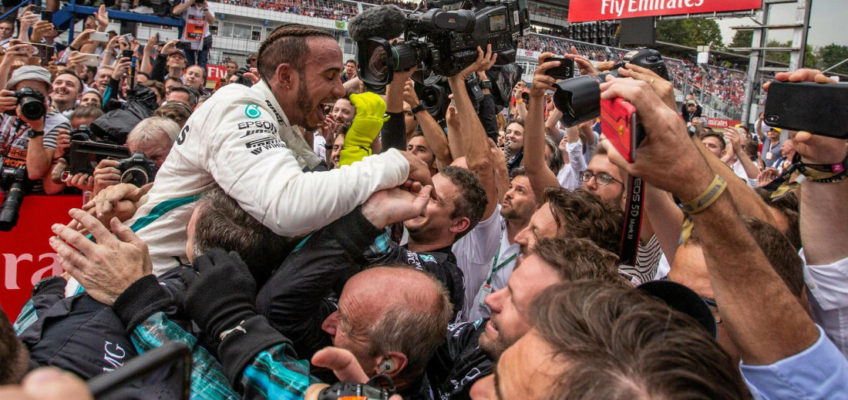 Espectacular victoria de Hamilton en Alemania