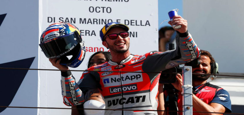 Andrea Dovizioso gana el Grand Prix de San Marino 
