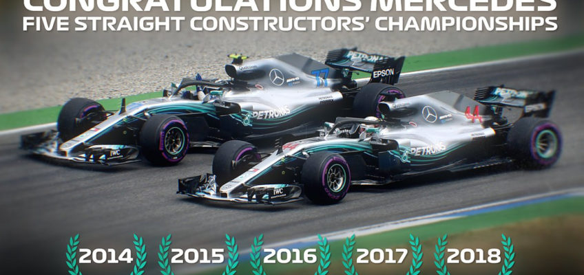 GP Brasil: Hamilton entrega el título de Constructores a Mercedes