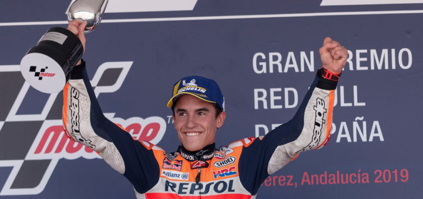 GP de España MotoGP 2019: Victoria y liderato de Márquez en el triplete español en Jerez