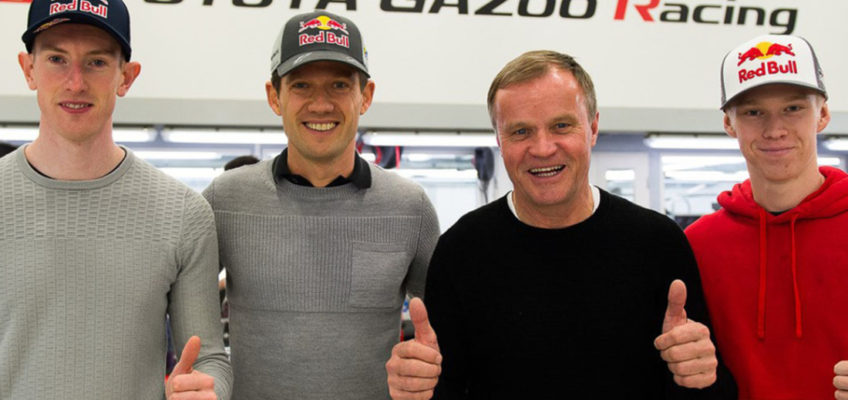 Toyota contraataca con Ogier y Evans para el WRC 2020