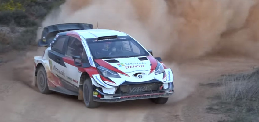 Toyota WRT prepara en Almería el Rally de México