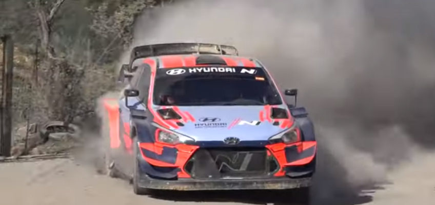 Hyundai y Dani Sordo preparan en Huelva el Rally de México