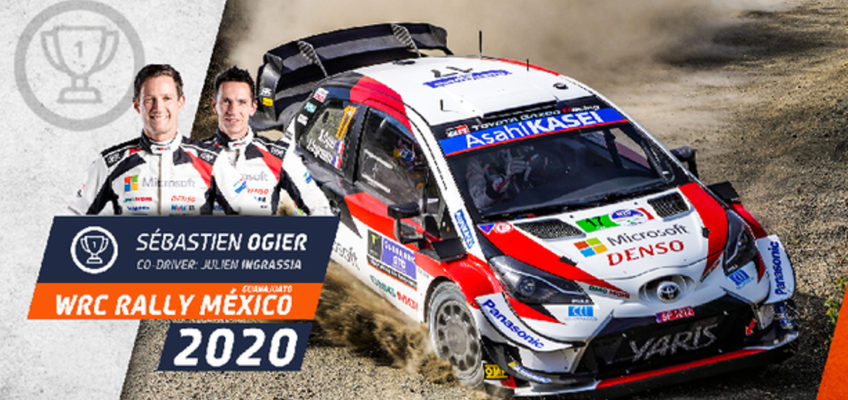 Seb Ogier, victoria en el Rally de México y liderato del WRC