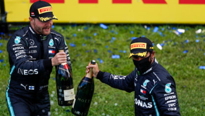 foto: GP Estiria: Hamilton lidera el doblete de Mercedes; Sainz, noveno