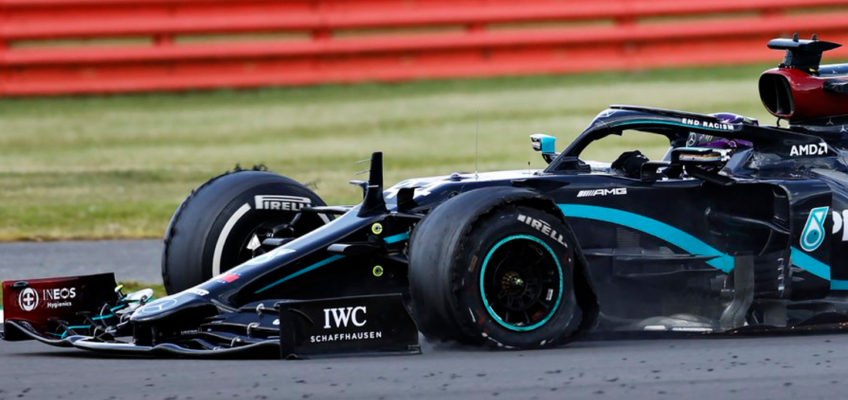 GP de Gran Bretaña de F1 2020: Hamilton gana con un ¡neumático pinchado!