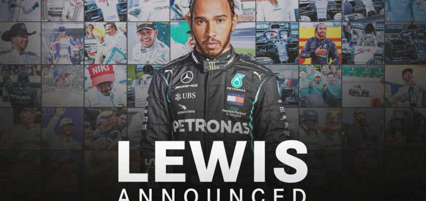 Lewis Hamilton renueva con Mercedes sólo para 2021