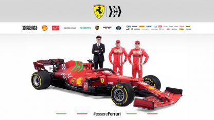 foto: Así es el Ferrari SF21 de Carlos Sainz para 2021