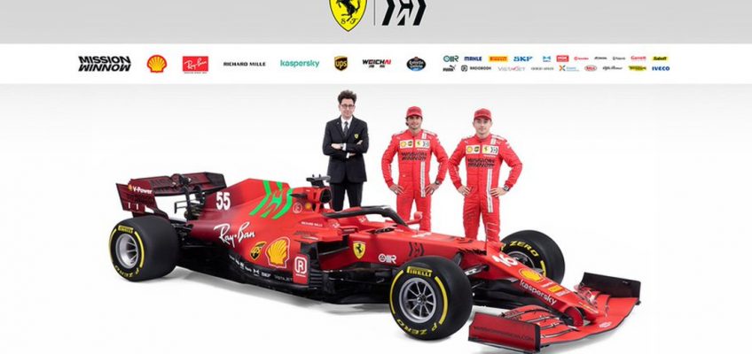 Así es el Ferrari SF21 de Carlos Sainz para 2021