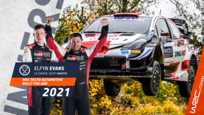 foto: Rally de Finlandia 2021: Evans gana y sigue vivo en la lucha por el Mundial
