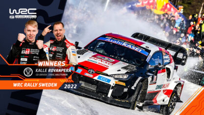 foto: Rally Suecia 2022: Rovanperä, gran victoria y liderato en el WRC