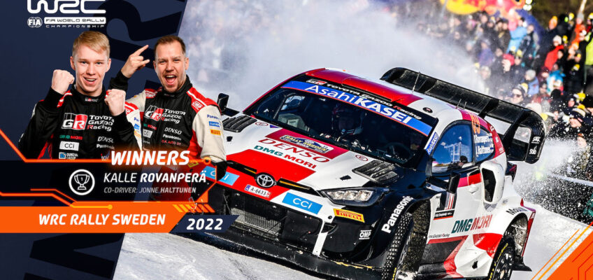 Rally Suecia 2022: Rovanperä, gran victoria y liderato en el WRC